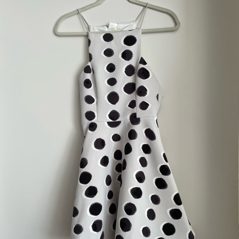 Keepsake the label polka dot dress XS